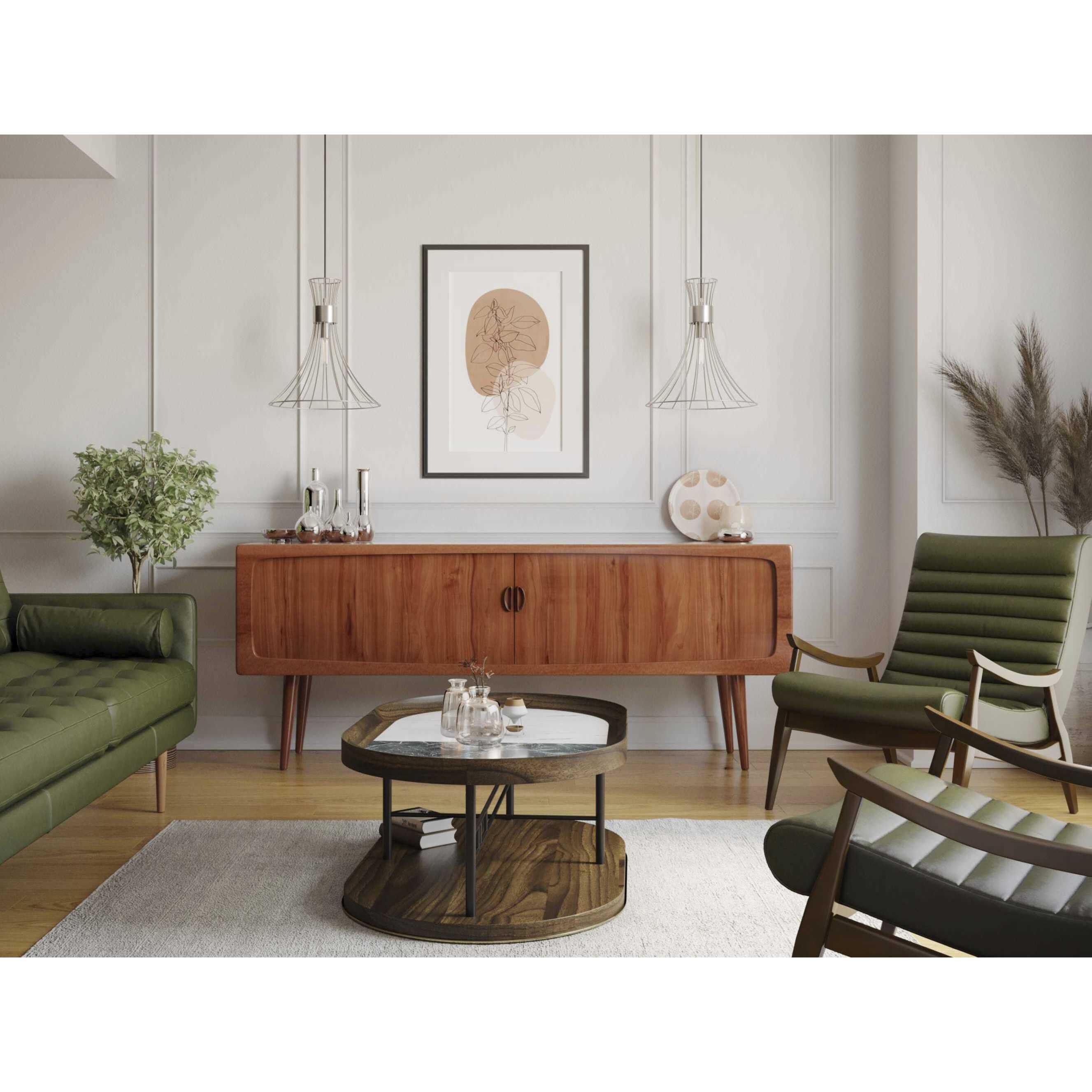 Lorin 1 Light 18 inch Burnished Nickel Pendant Ceiling Light