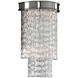 Savena 2 Light 8 inch Chrome Wall Sconce Wall Light