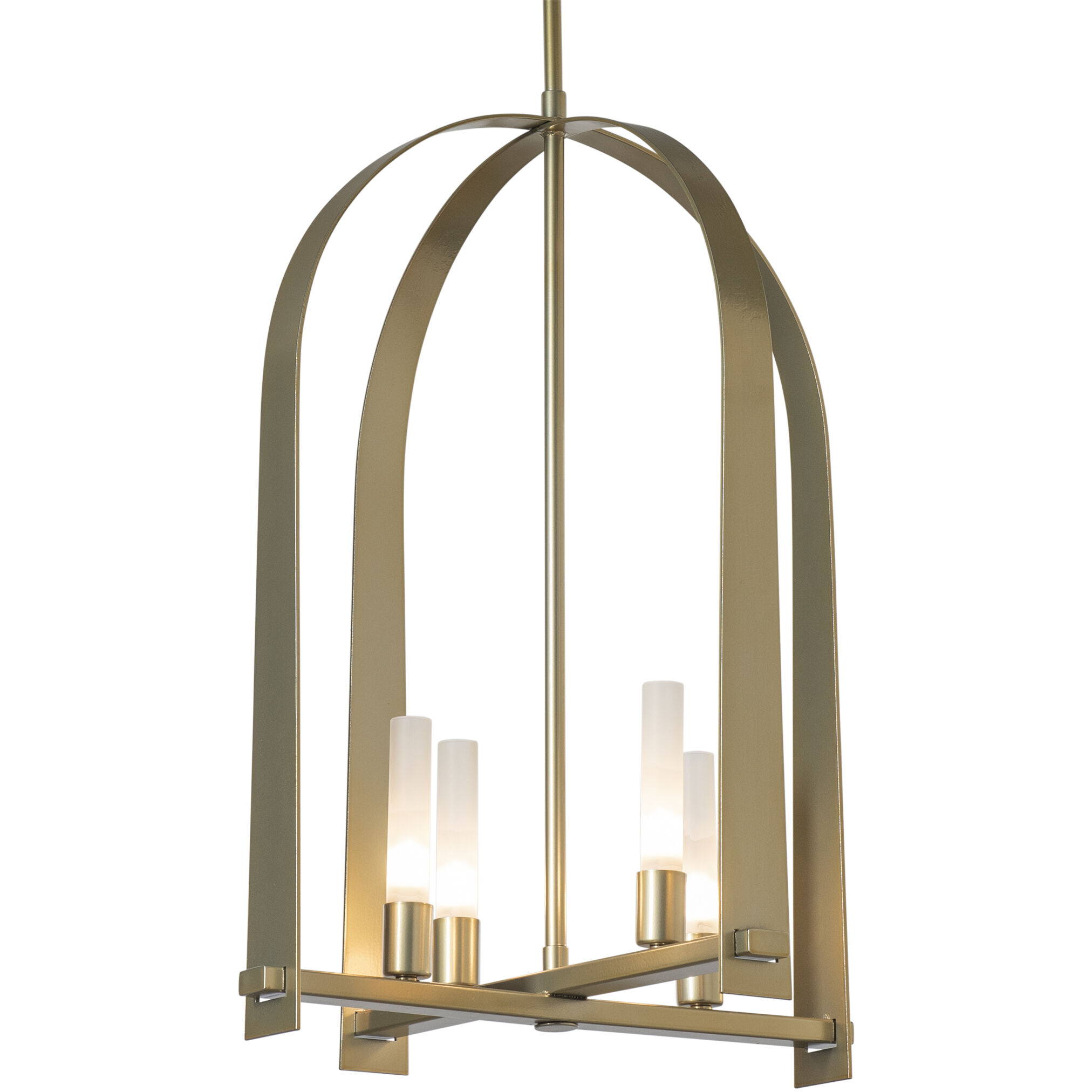Triomphe 4 Light 17 inch Modern Brass Pendant Ceiling Light