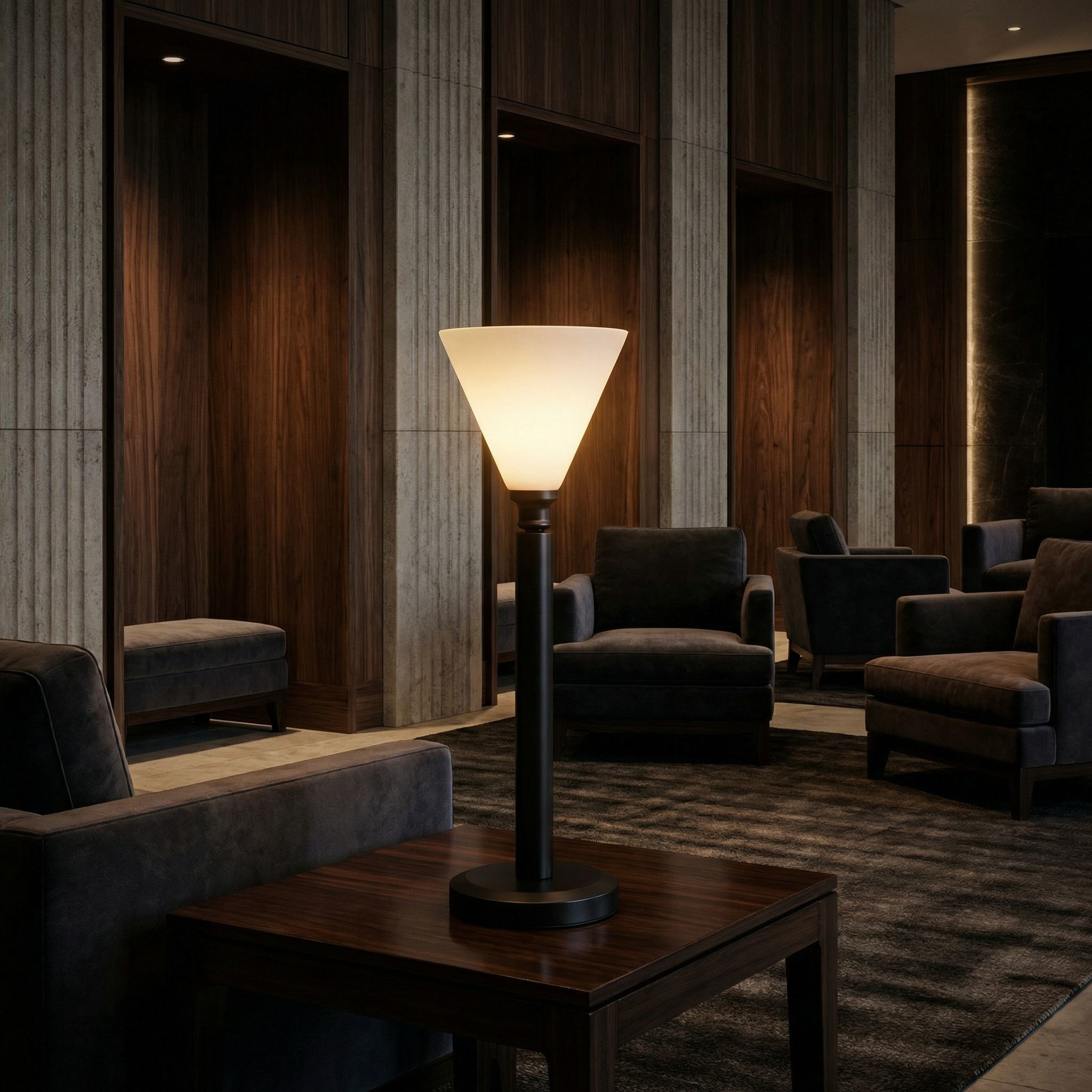 Albert 29.5 inch 60.00 watt Matte Black Table Lamp Portable Light