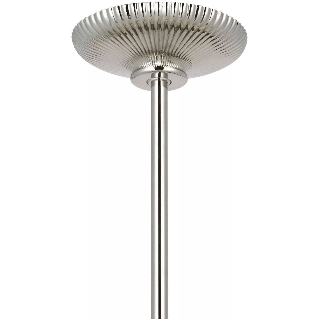AERIN Pascal LED 19 inch Polished Nickel Bowl Pendant Ceiling Light