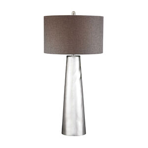 Wormleysburg 38 inch 100.00 watt Silver Mercury Table Lamp Portable Light