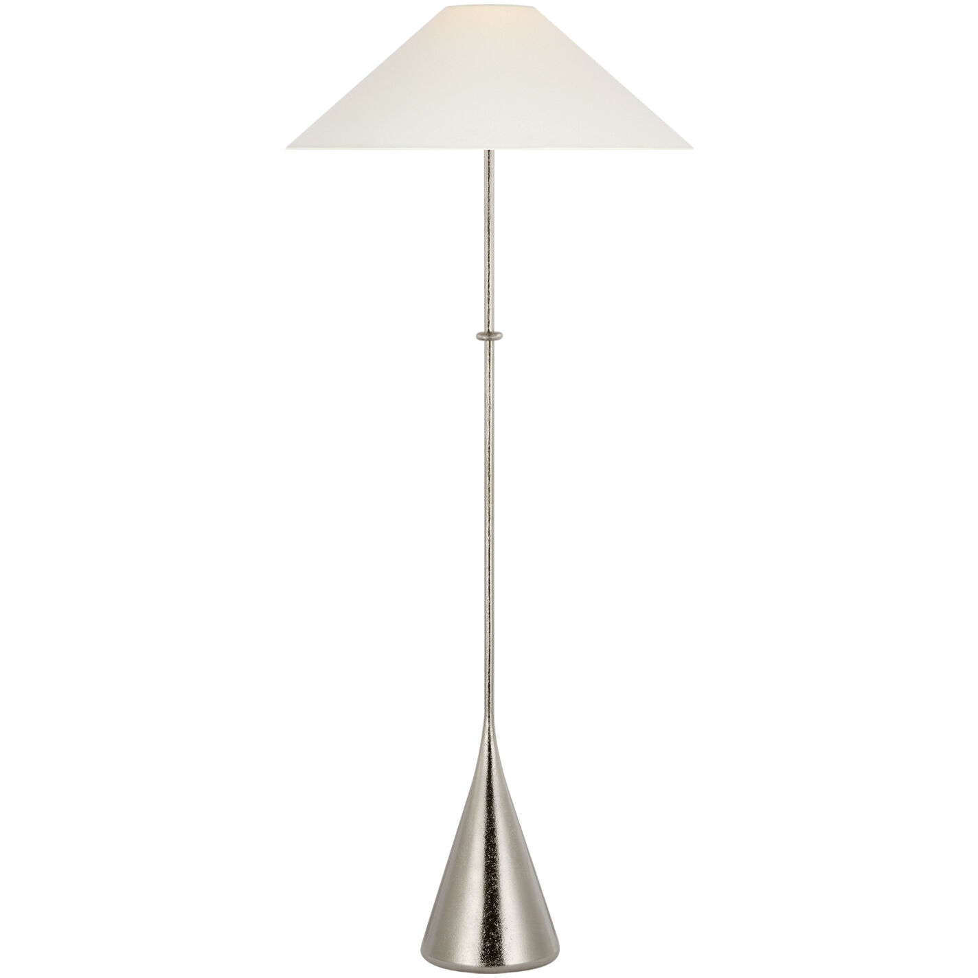 Kelly Wearstler Zealous 61.5 inch 15.00 watt Museum Nickel Floor Lamp Portable Light