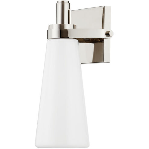 Trude 1 Light 5.75 inch Polished Nickel Wall Sconce Wall Light