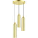 Ardmore 3 Light 13 inch Satin Brass Pendant Ceiling Light