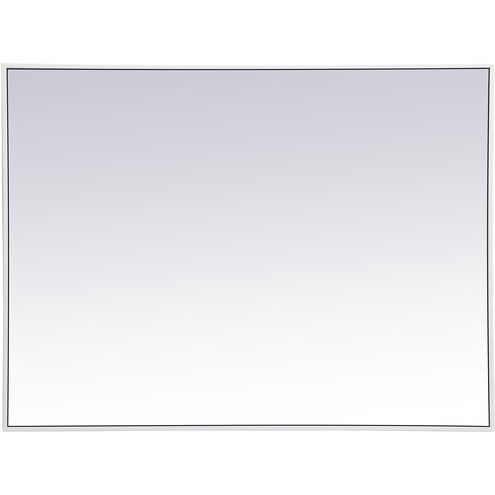 Monet 40 X 30 inch White Wall Mirror