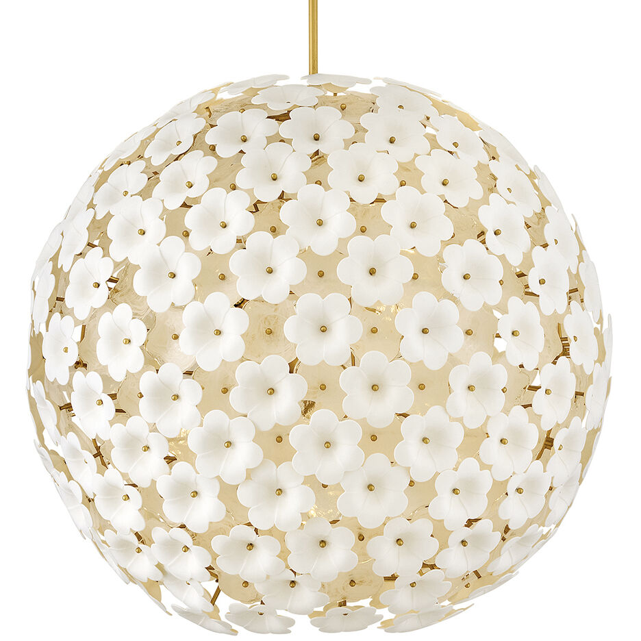 Marianne 9 Light 38 inch Deluxe Gold Chandelier Ceiling Light