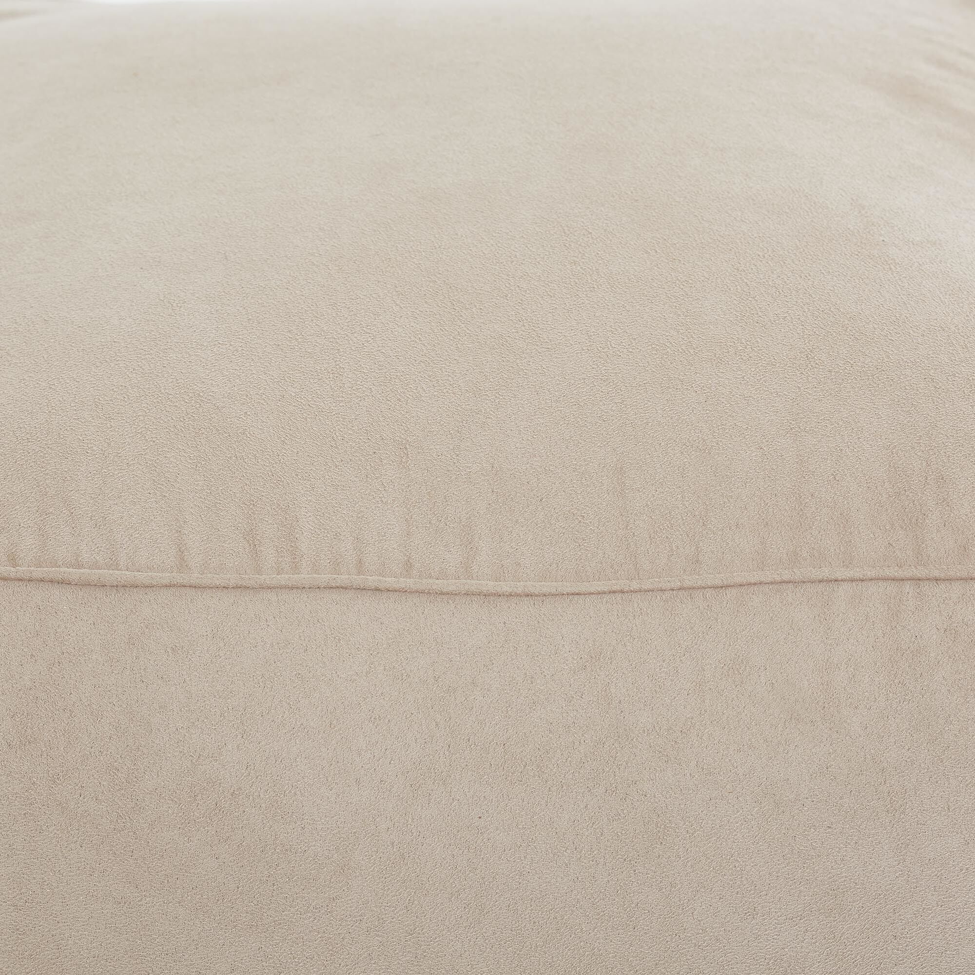 Bundle 13 inch Beige Pouf