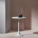 Alina 23 X 18 inch Matte White Side Table