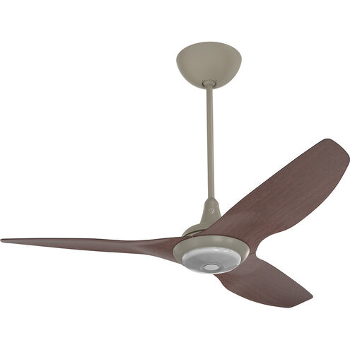 Haiku 52 inch Satin Nickel with Cocoa Bamboo Blades Ceiling Fan