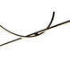 Canada LED 24 inch Black LED Chandelier Ceiling Light