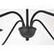 Rohan 4 Light 30 inch Matte Black Chandelier Ceiling Light