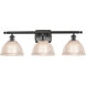 Ballston Arietta 3 Light 26 inch Oil Rubbed Bronze Bath Vanity Light Wall Light, Ballston