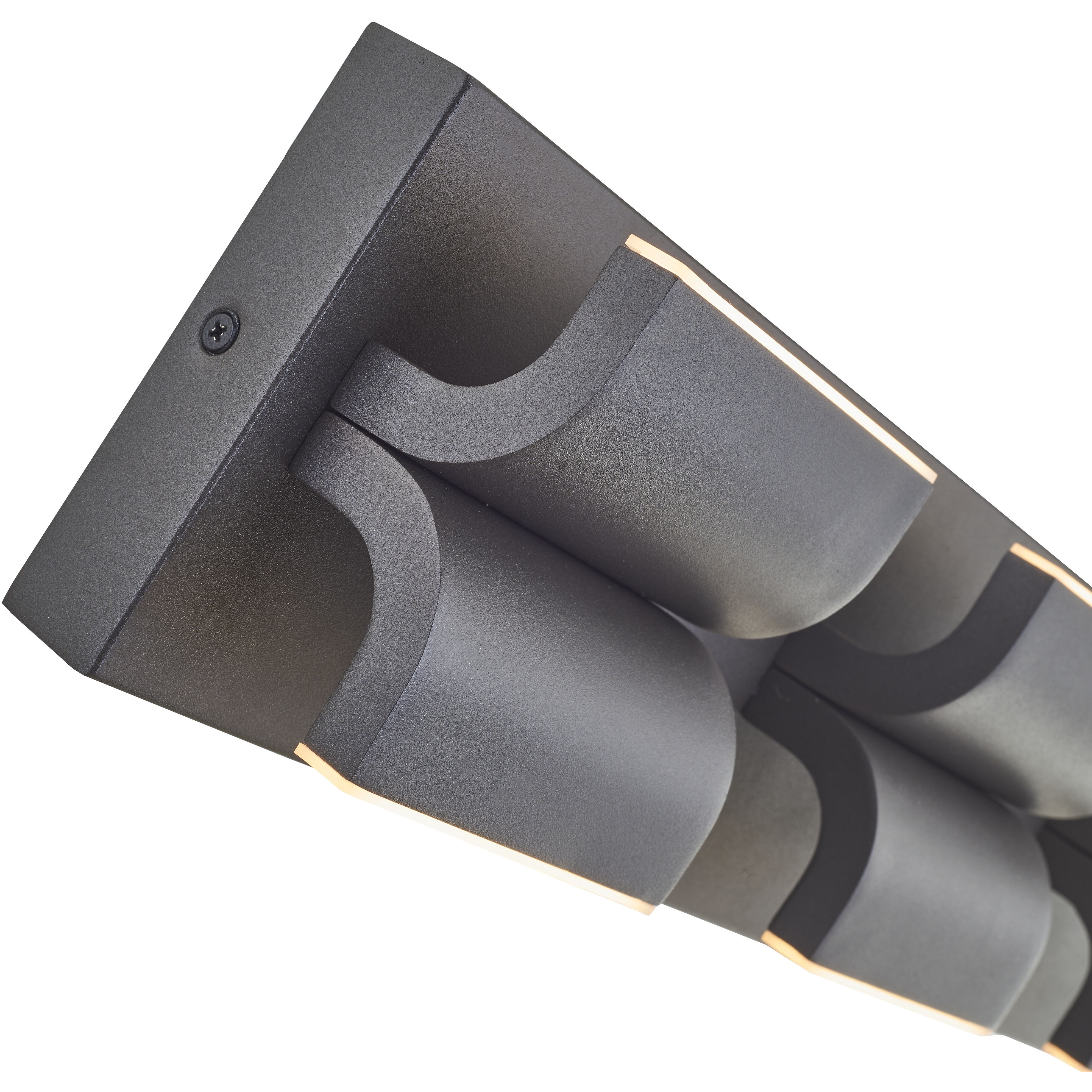 Willow LED 20.2 inch Matte Black Outdoor Wall Light