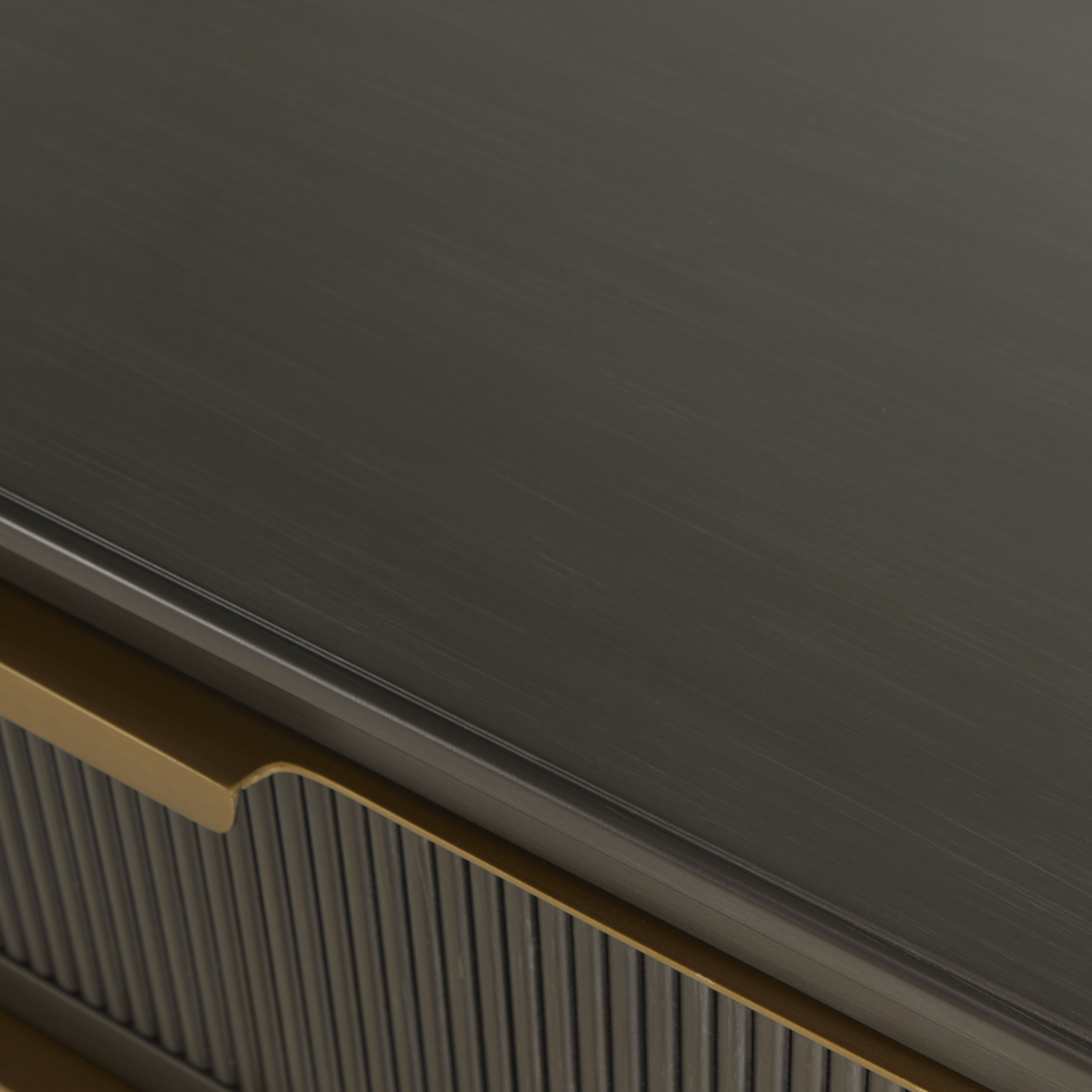 Riggs Sesame Black and Stained Brass Chest