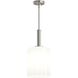 Reines 1 Light 9 inch Brushed Nickel Pendant Ceiling Light