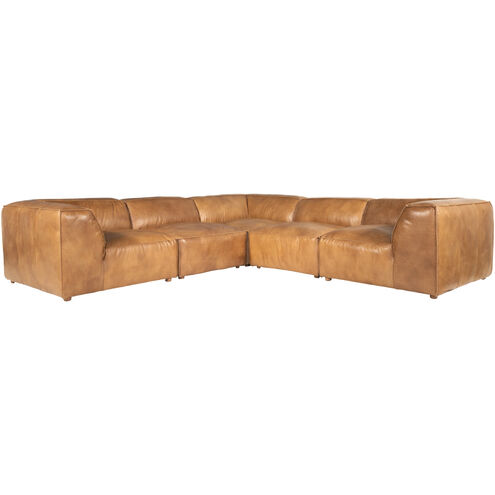 Luxe Brown Classic L Modular Sectional