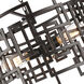 Litani 3 Light 19 inch Brown Down Chandelier Ceiling Light