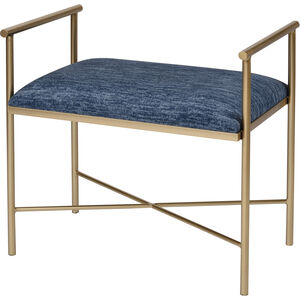 Blue Grand Blue with Gold Bench