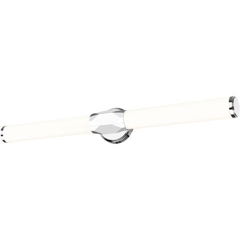 Cooper LED 32 inch Chrome Vanity Wall Light