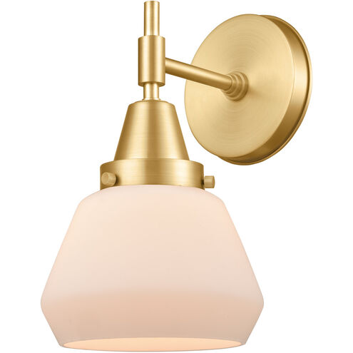Caden LED 7 inch Satin Gold Sconce Wall Light