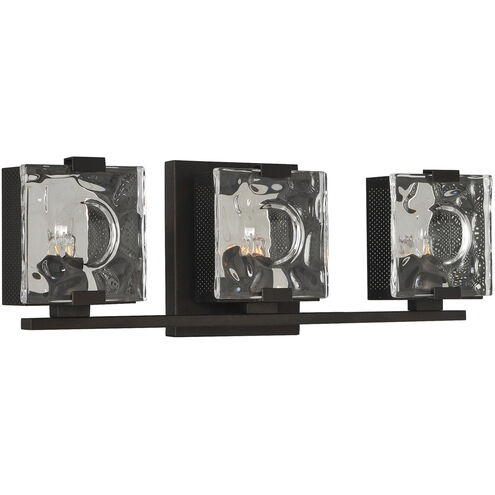 Norwalk 3 Light 18.5 inch Bronze Vanity Light Wall Light