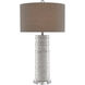 Pila 34 inch 150 watt Ivory/Taupe Table Lamp Portable Light