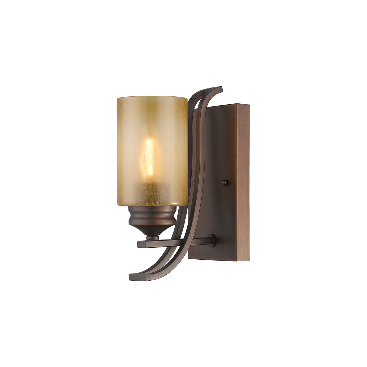 Hidalgo 1 Light 7 inch Sovereign Bronze Bath Vanity Wall Light