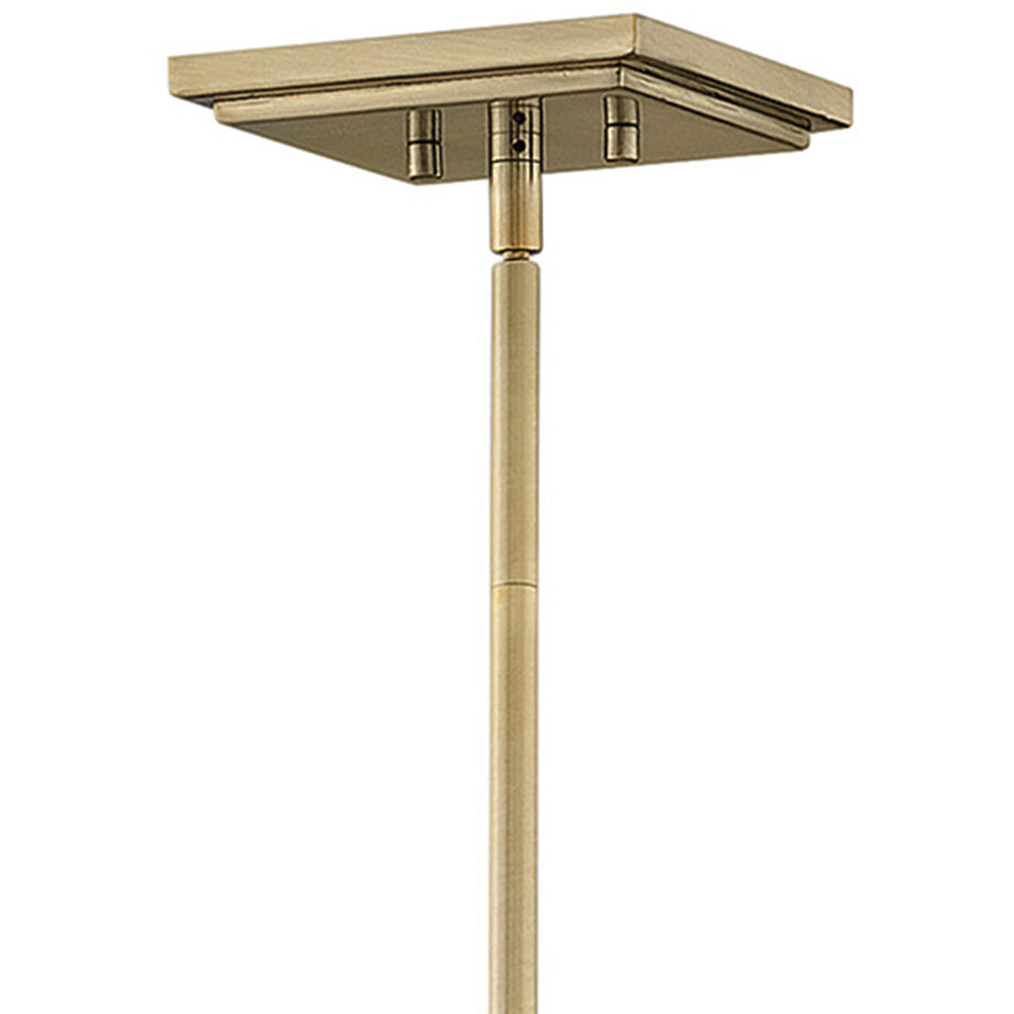 Lisa McDennon Aros 24 Light 20 inch Black with Warm Brass Indoor Chandelier Ceiling Light