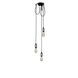 Hooked 3.0 LED 5.91 inch Steel Pendant Ceiling Light, Nude
