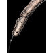 Glissade 80 inch 16.80 watt Black Arc Floor Lamp Portable Light