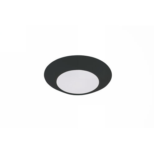 Slim Line LED 7.5 inch Flat Black Flushmount Ceiling Light