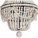 Malibu 6 Light 20.5 inch White Chandelier Ceiling Light