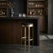 Prince 31 inch Antique Brass Stool