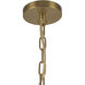 Alora Mood Kai 1 Light 11.13 inch Brushed Gold Pendant Ceiling Light
