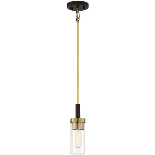 Ainsley Court 1 Light 3 inch Aged Kinston Bronze/Brushed Mini Pendant Ceiling Light