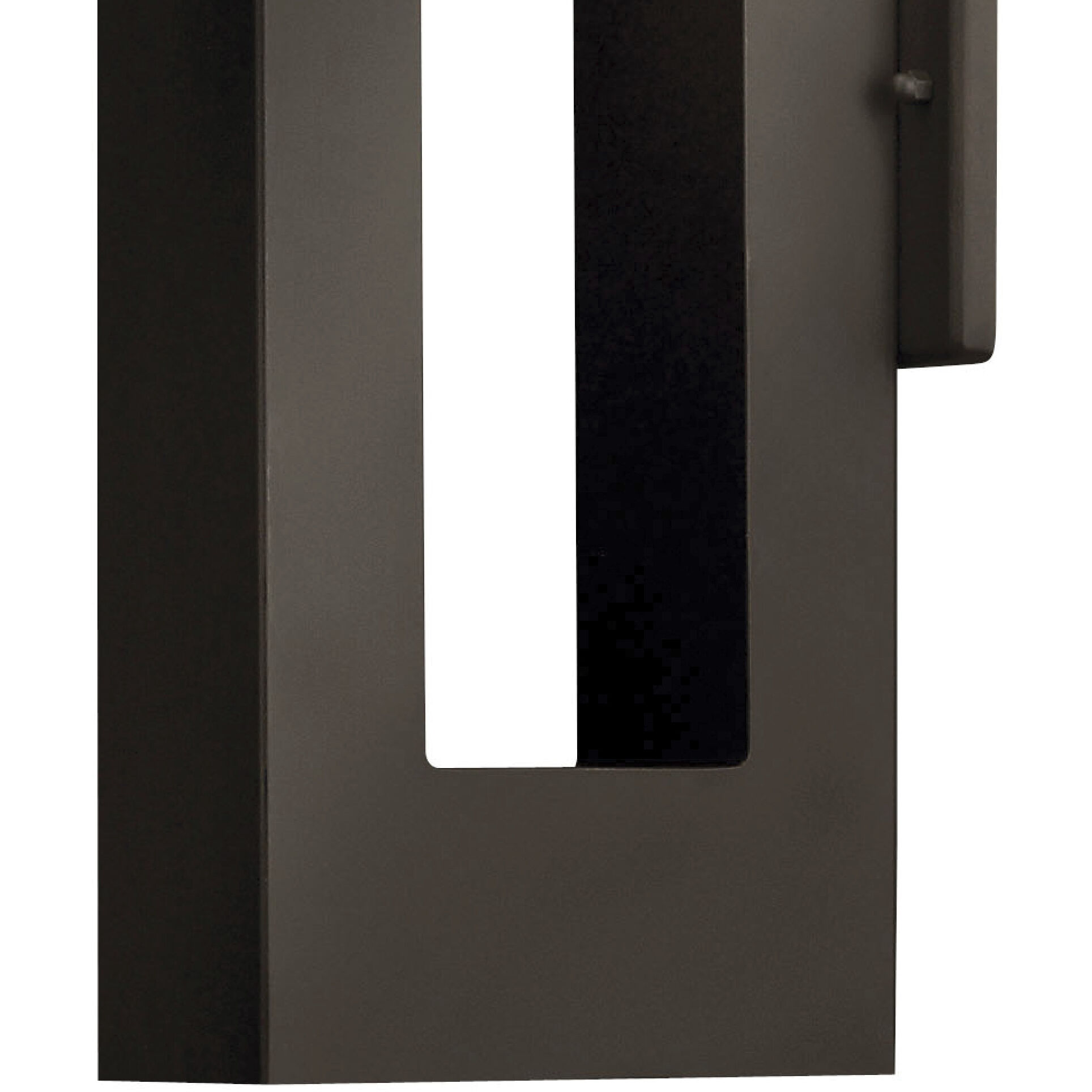 Atlantis LED 16 inch Bronze Outdoor Wall Mount Lantern, Medium