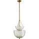 Colleen 4 Light 15 inch Antique Mercury Chandelier Ceiling Light