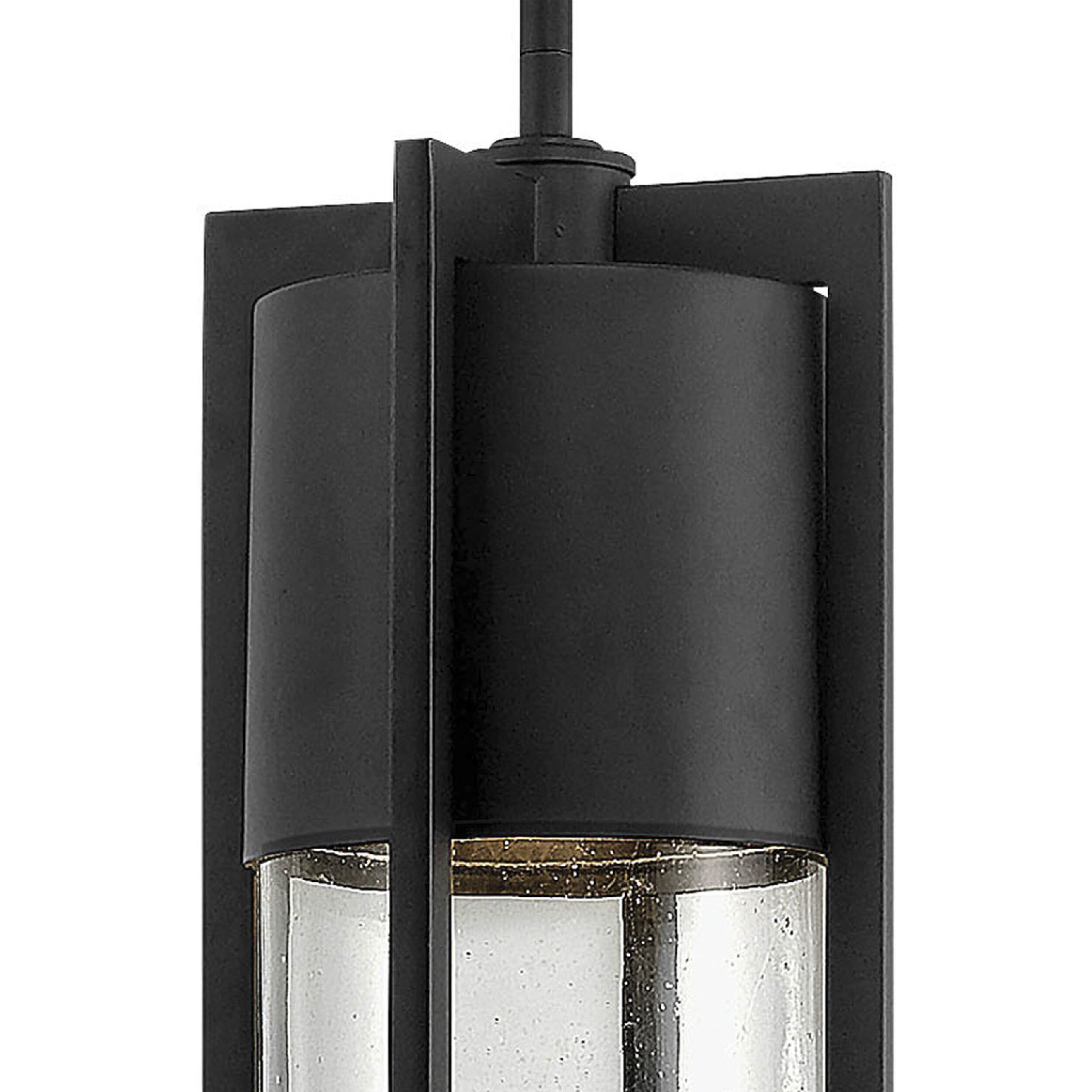 Shelter LED 6.25 inch Black Outdoor Hanging Lantern