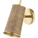 Delran 1 Light 4.75 inch Aged Brass Wall Sconce Wall Light