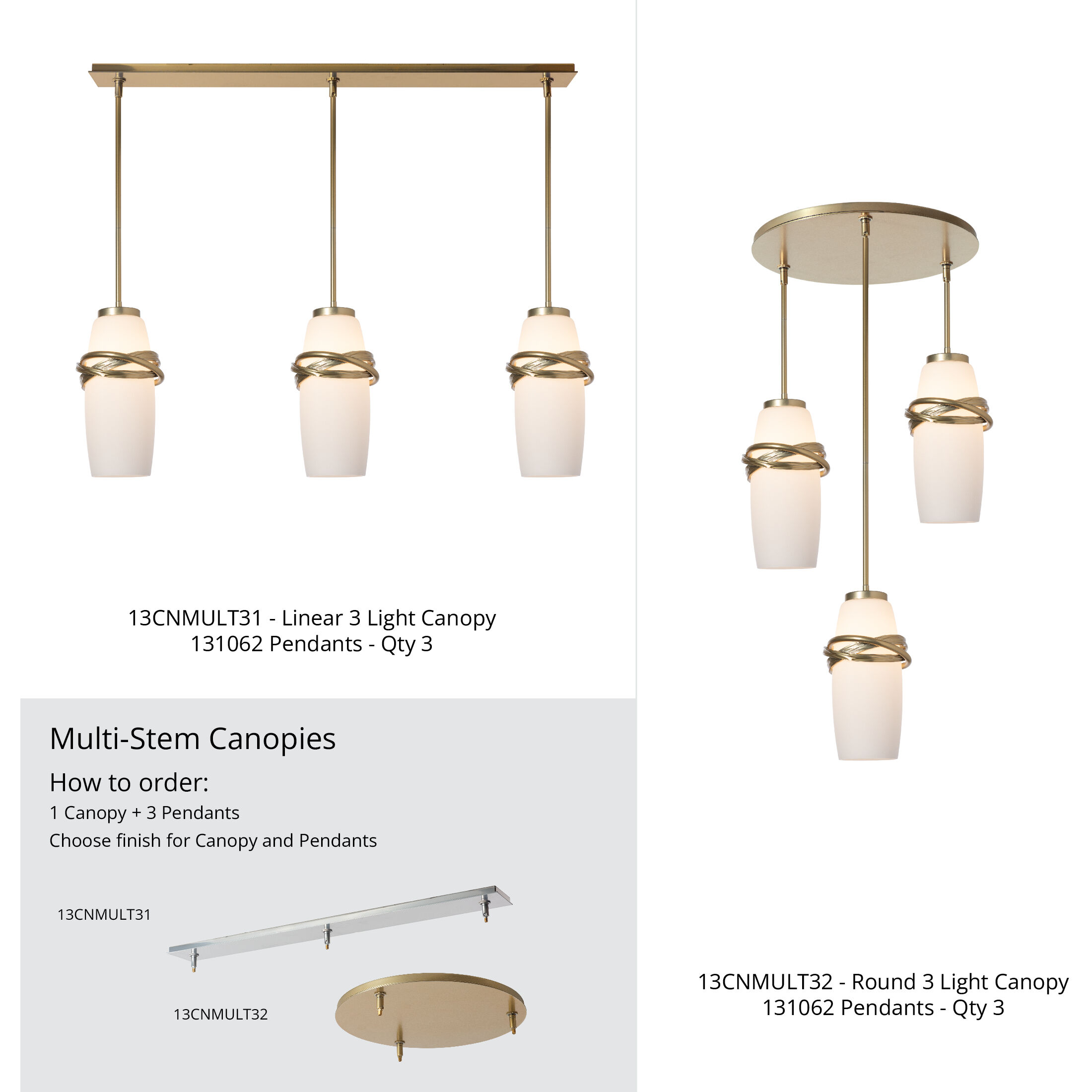 Trilogy 1 Light 7.8 inch Modern Brass Mini Pendant Ceiling Light in Frost with Clear