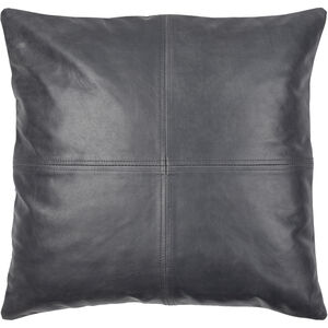 Sheffield 20 inch Medium Grey Pillow Kit, Square