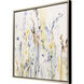 Window Art Blue and Green and Multi and Yellow Canvas