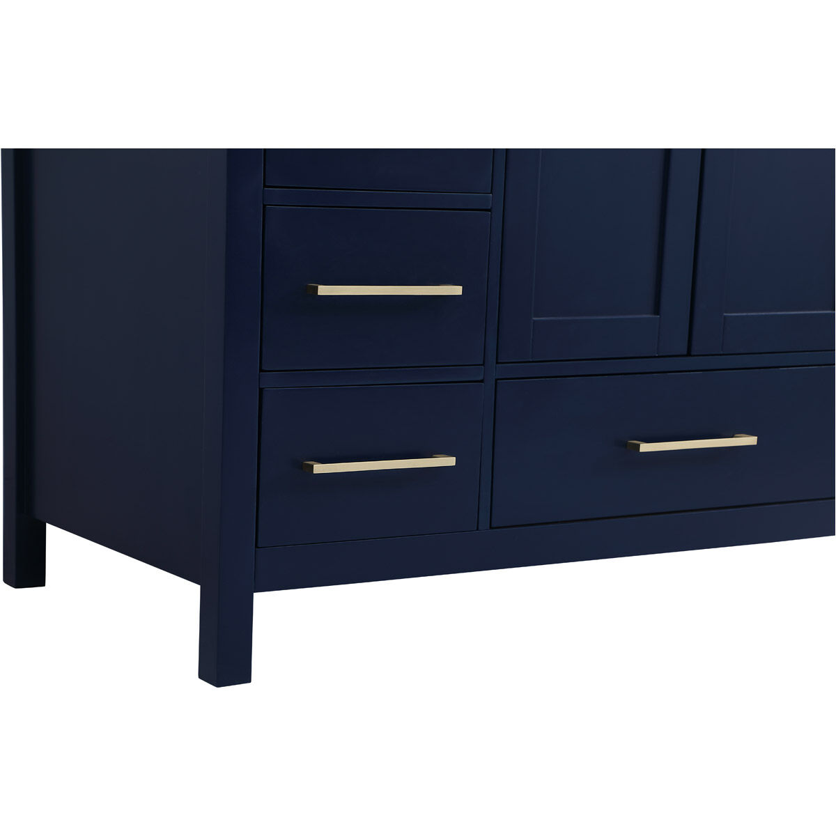 Irene 48 X 22 X 34 inch Blue Vanity Sink Set