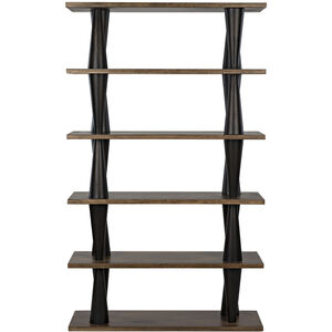Mood Dark Walnut Bookcase