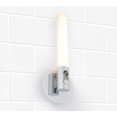 Clare LED 6 inch Chrome Bath Vanity & Wall Light, dweLED