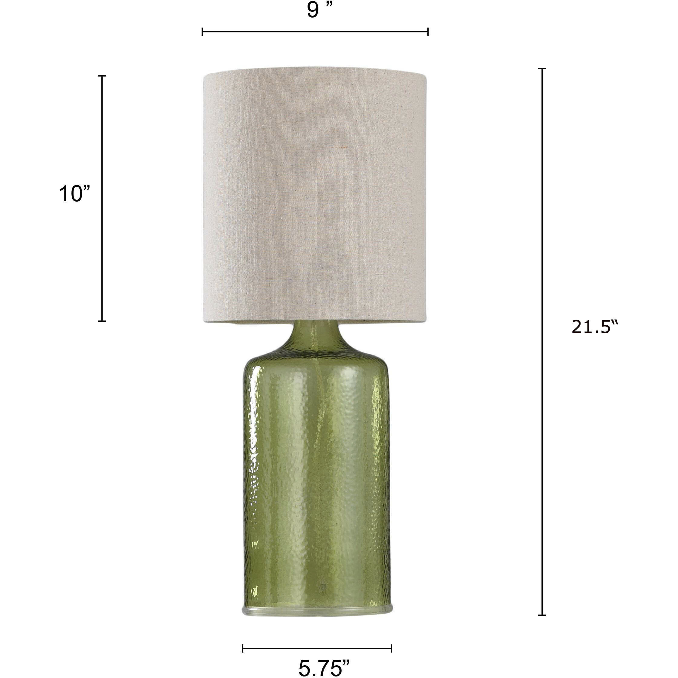 Meadow 22 inch 60.00 watt Green Table Lamp Portable Light