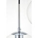Huntington 5 Light 8 inch Chrome Pendant Ceiling Light
