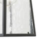 Logan 1 Light 12 inch Matte Black with Clear Outdoor Wall Sconce