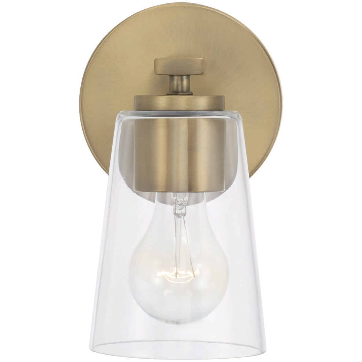 Portman 1 Light 5 inch Aged Brass Sconce Wall Light